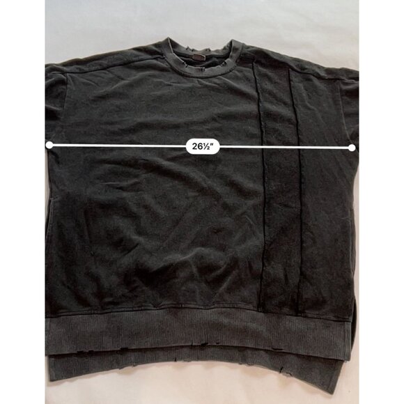 Fair Focus Crewneck Sweatshirt in Black - Picture 4 of 4
